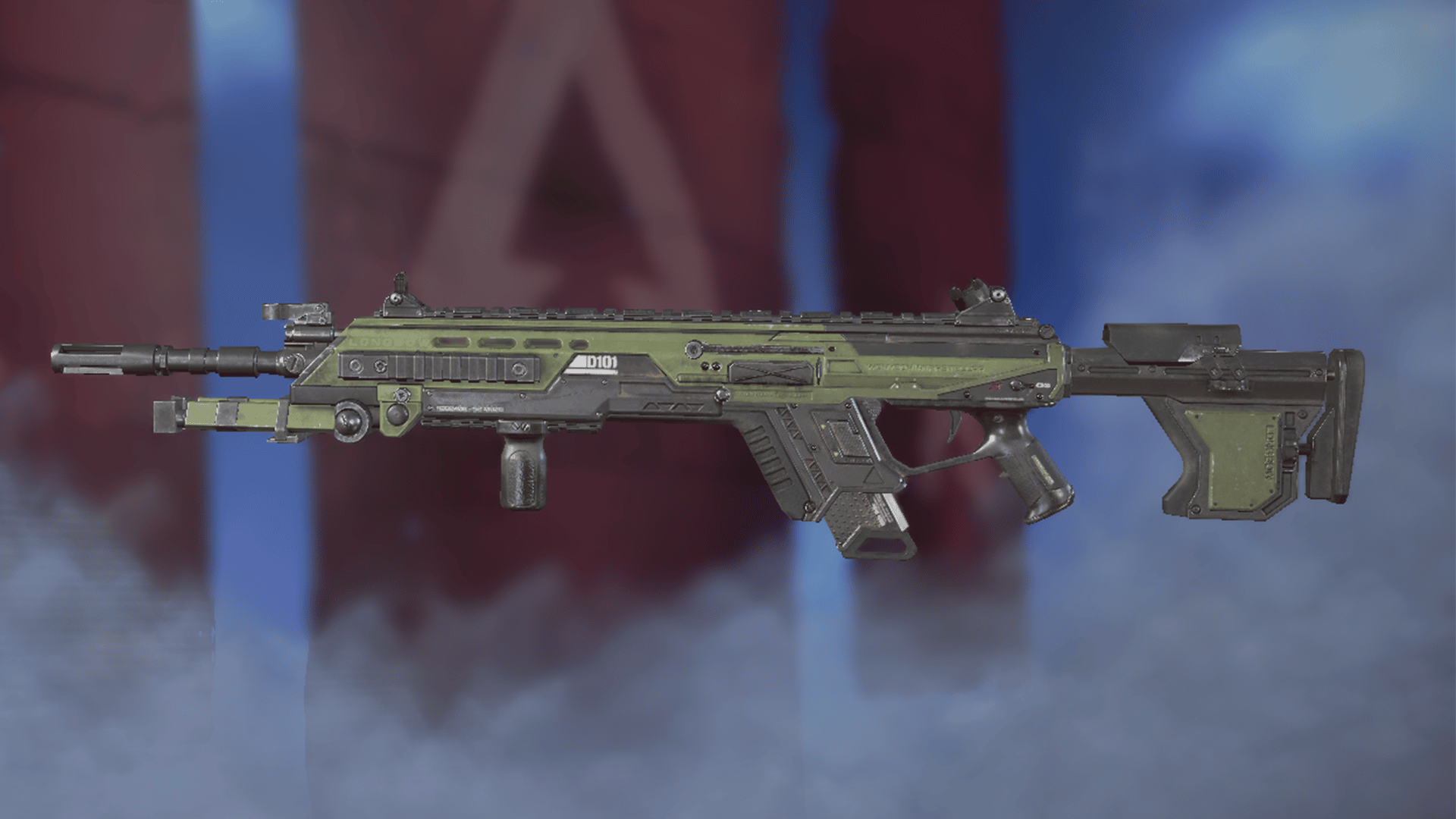 An image of the Longbow DMR in Apex Legends.