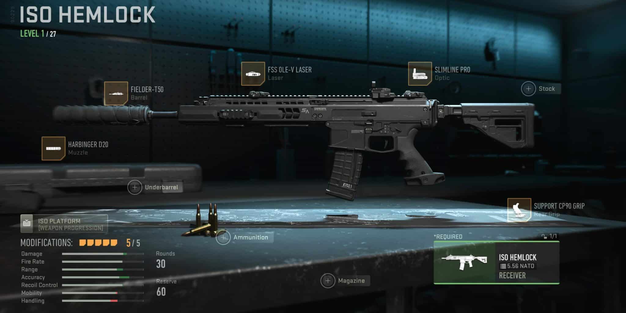 Best ISO Hemlock Loadout Modern Warfare 3 & Warzone 2