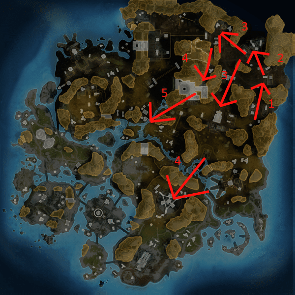 Rotations on Storm Point East