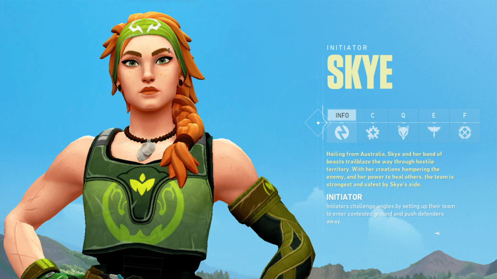 One of the Best Valorant Agents, Skye.