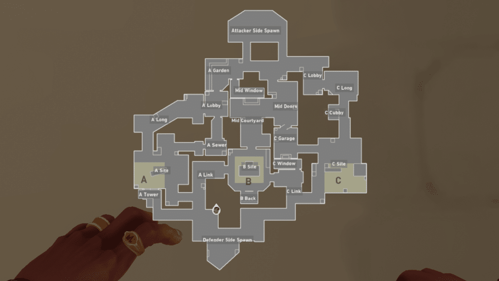 Valorant, Haven map: Plant, positions and locations