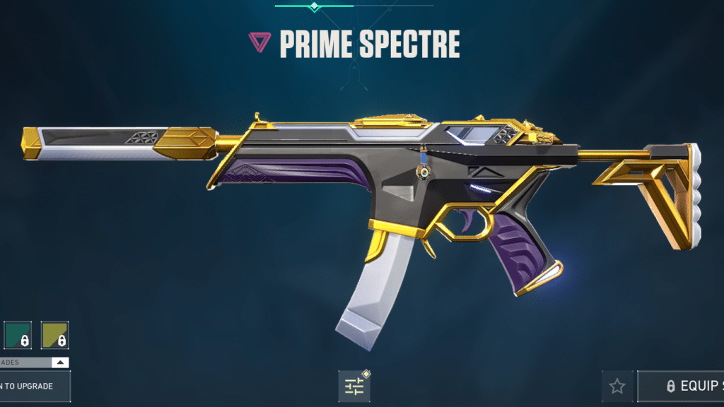 Prime spectre skins for Valorant spectre