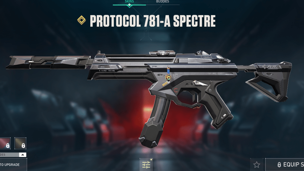 Protocol 781-A spectre skin for Valorant spectre