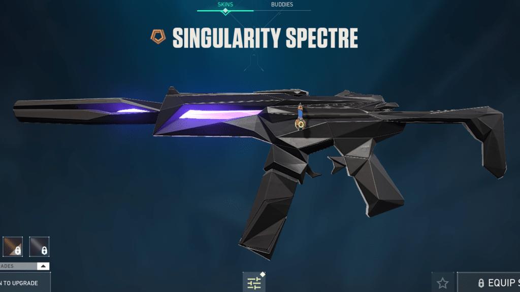 Singularity Spectre skin for valorant spectre