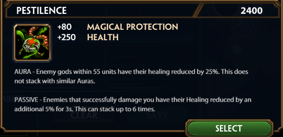 Smite Heal-Reduction Builds Pestilence