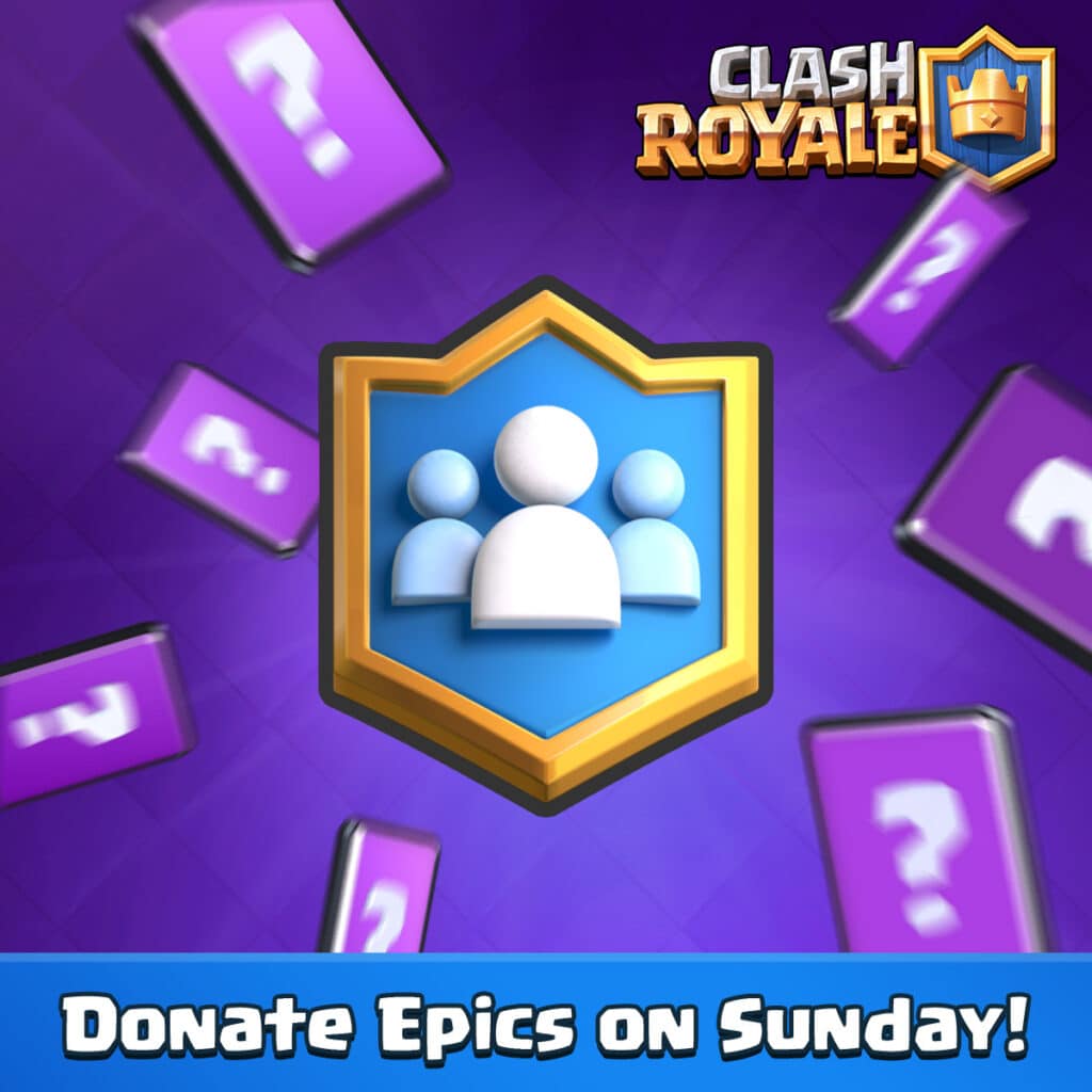 Clash royale donate epic cards