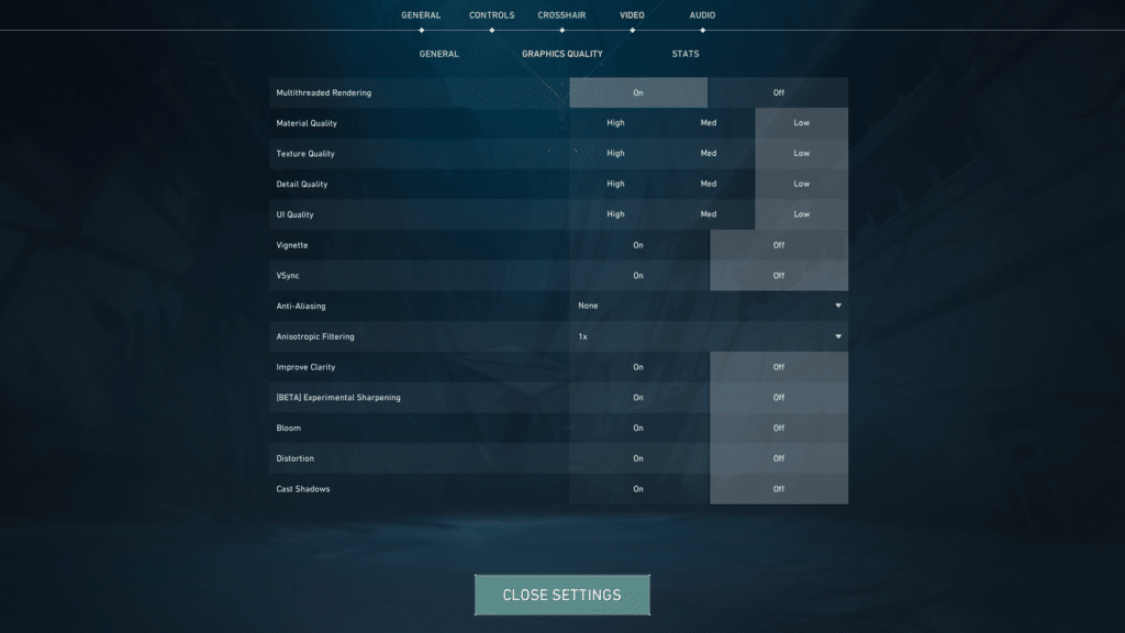 The best Valorant settings you can choose for graphics.