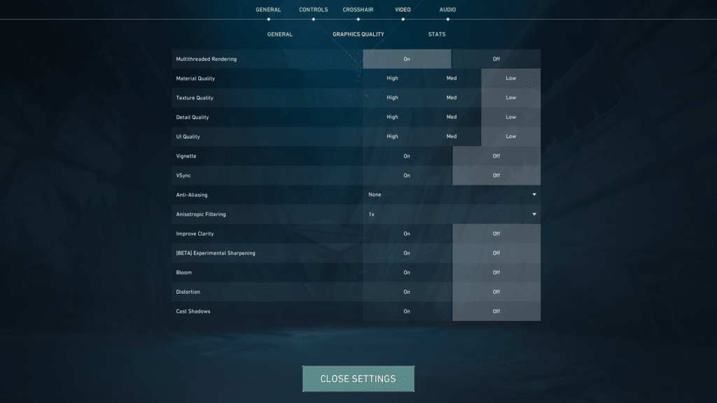 Valorant: Best Graphics Settings