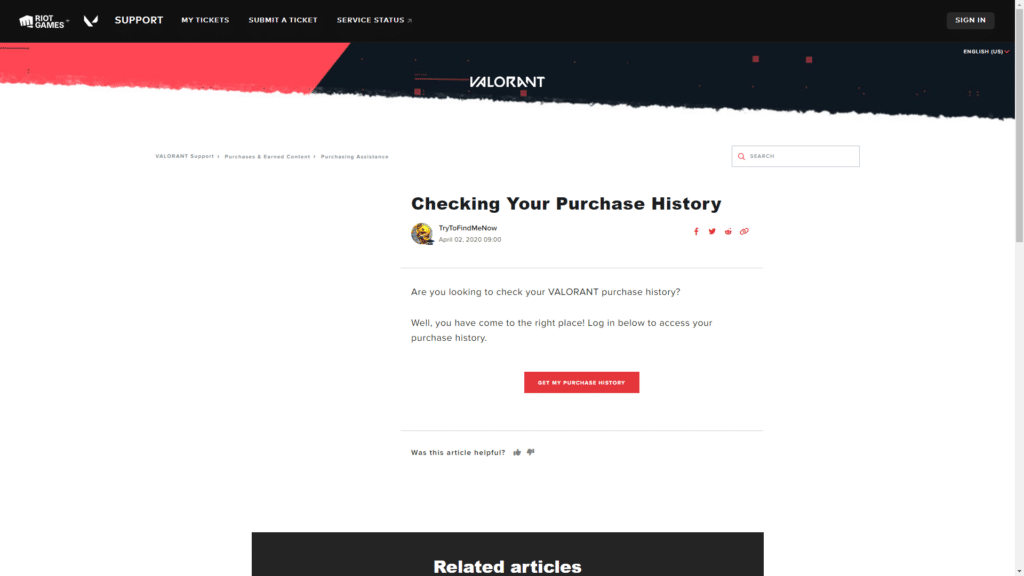 How to Check Your Valorant Purchase History