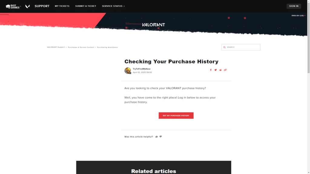 How to See Your Valorant Purchase History 