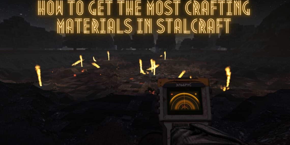 Crafting Materials in Stalcraft