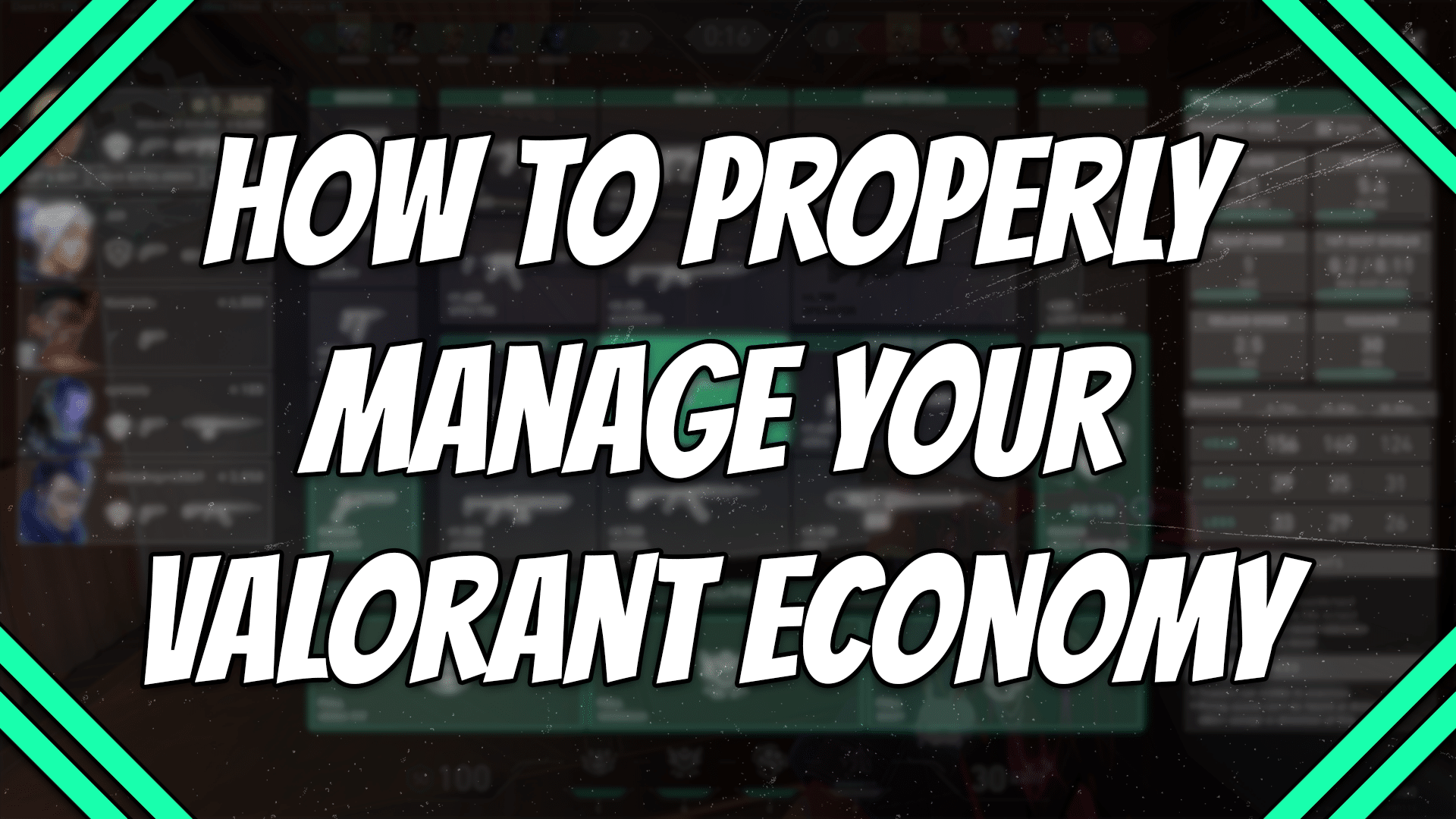 How to properly manage your Valorant economy title card