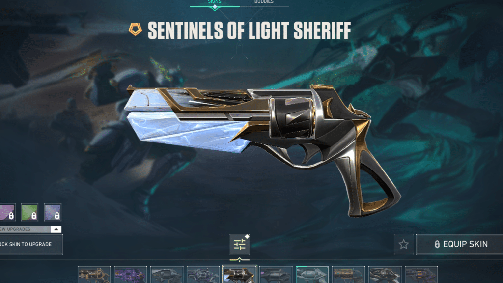 Sentinels of Light Sheriff Skin for Valorant Sheriff