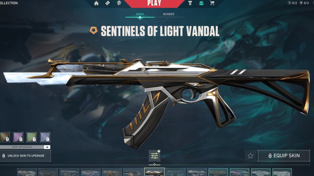 Sentinels of Light Vandal Skins for Valorant Vandal