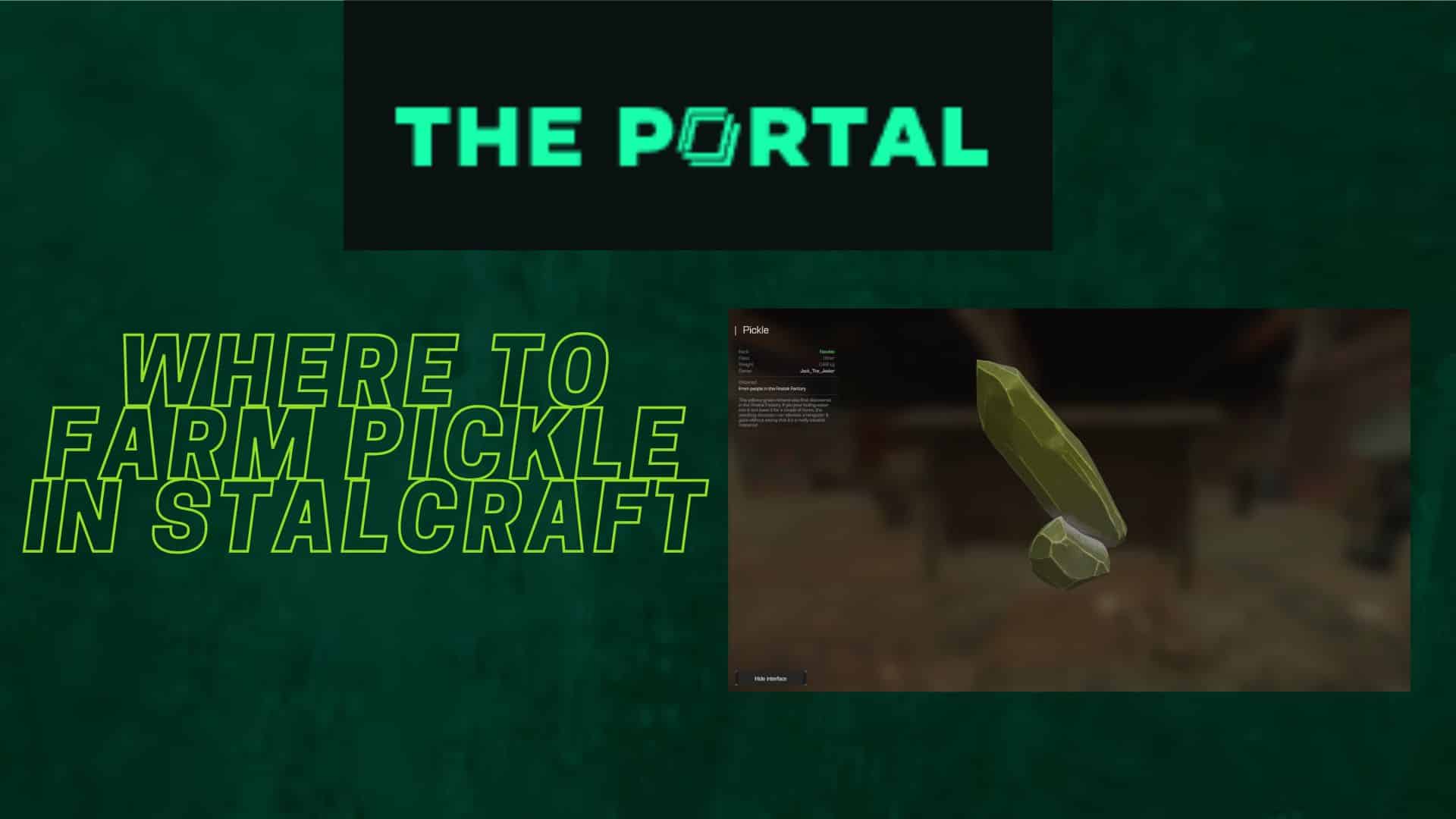 Pickle in Stalcraft