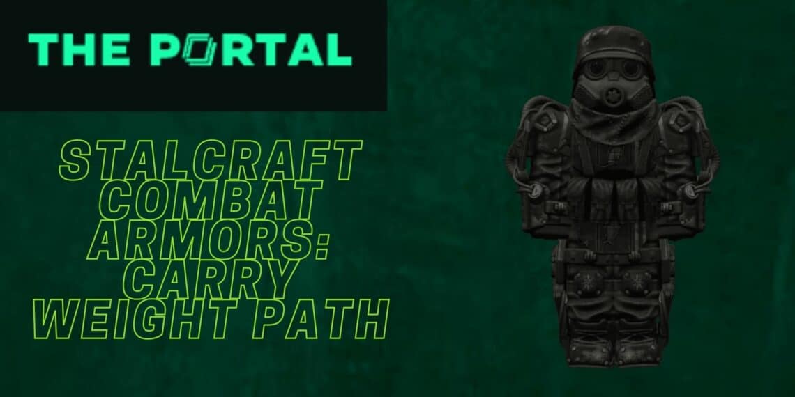 Stalcraft Combat Armors Carry Weight