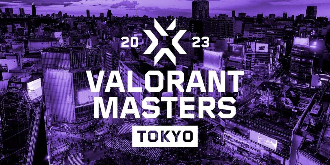 All Agent Pick Rates in VCT Masters Tokyo 2023 title card.