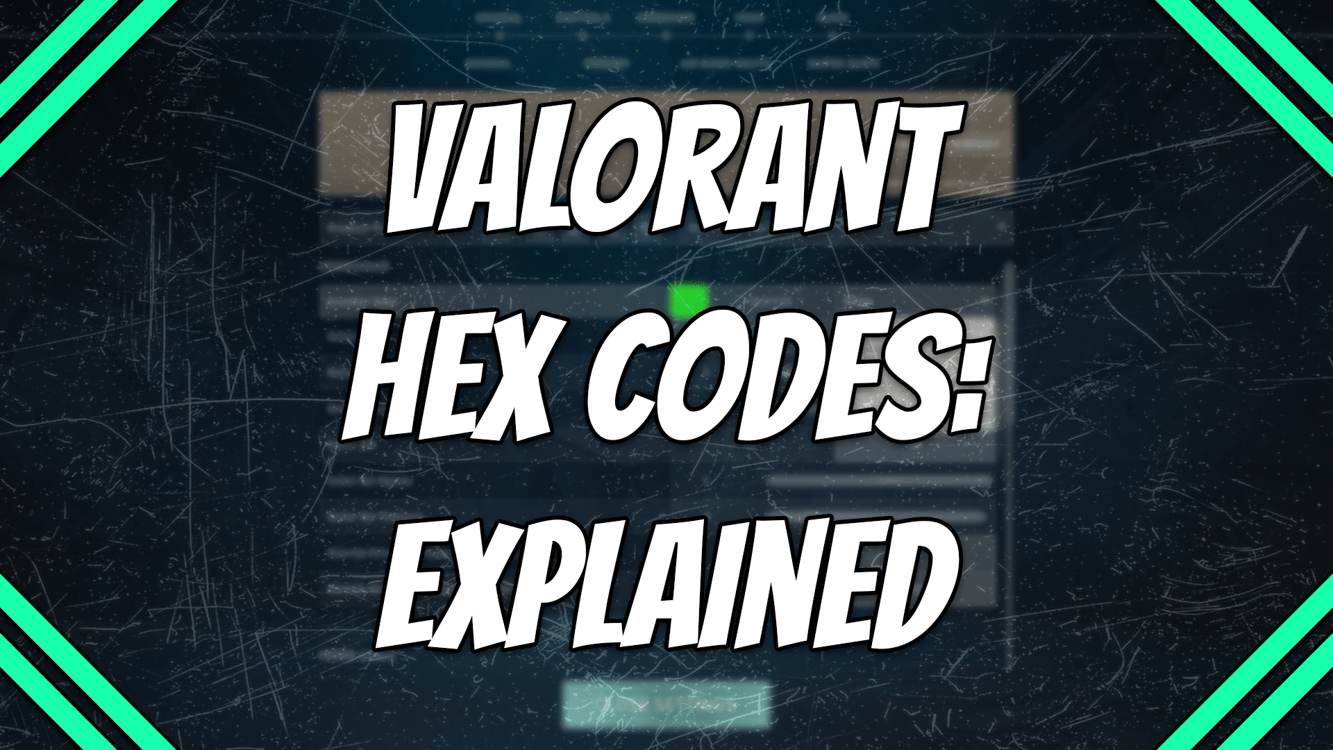 valorant hex codes explained title card