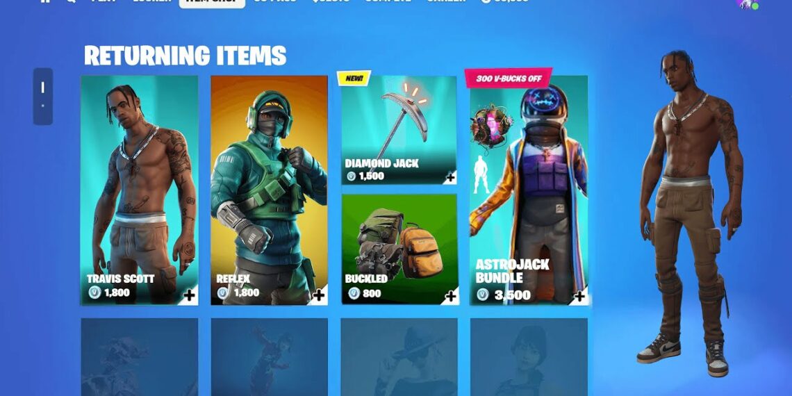 Items in sale fortnite shop