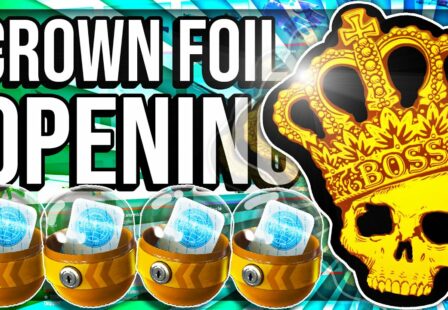 anomaly 3 crown foil sticker capsule unboxing