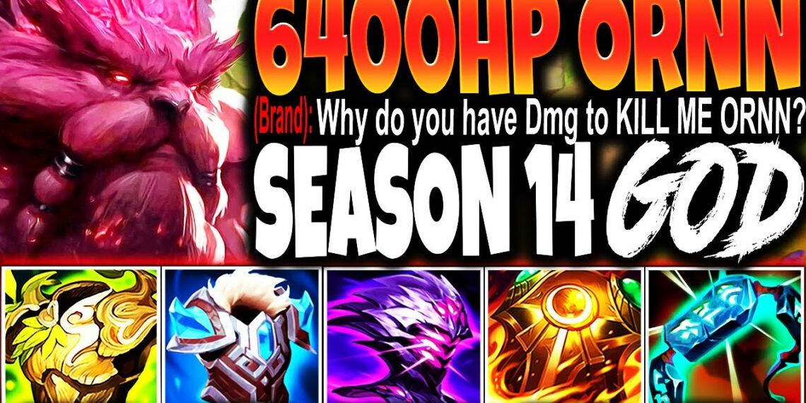 BaLoRi Teemo Top vs The Season 14 Ornn God Immortal Build Guide