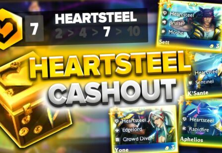 cammytft the most satisfying heartsteel cashout in teamfight tactics set 10 ranked