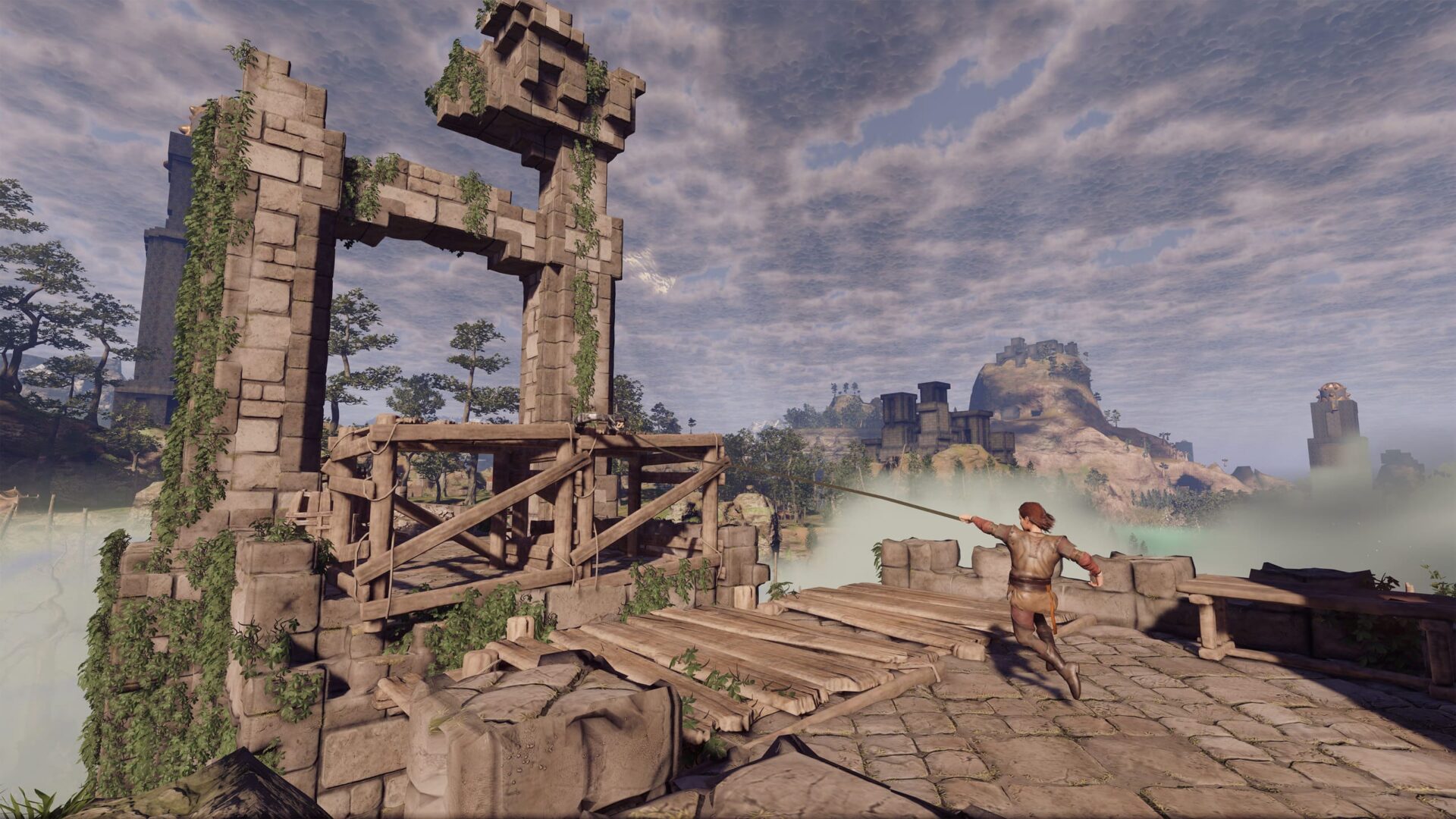 Enshrouded Explorations: Ongoing Castle Build Unveiled