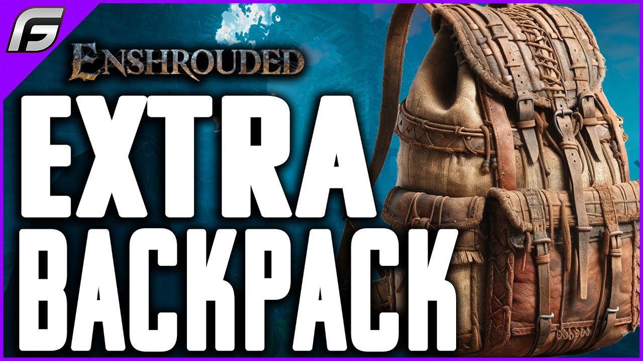 GamerFuzion How to Upgrade Backpack in Enshrouded Tips and Tricks