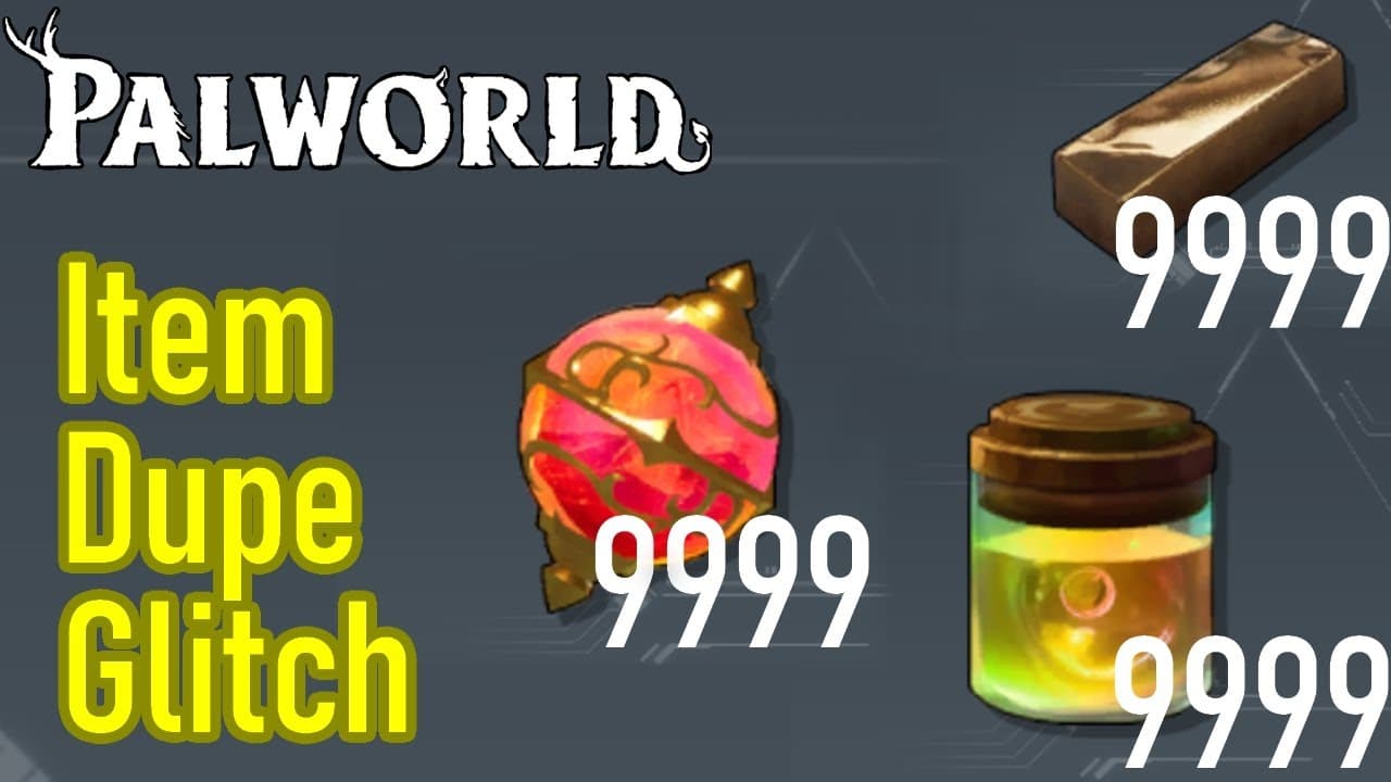 Kibbles Gaming Palworld Duplication Glitch, Infinite Item Duplication Exploit, This Will Get