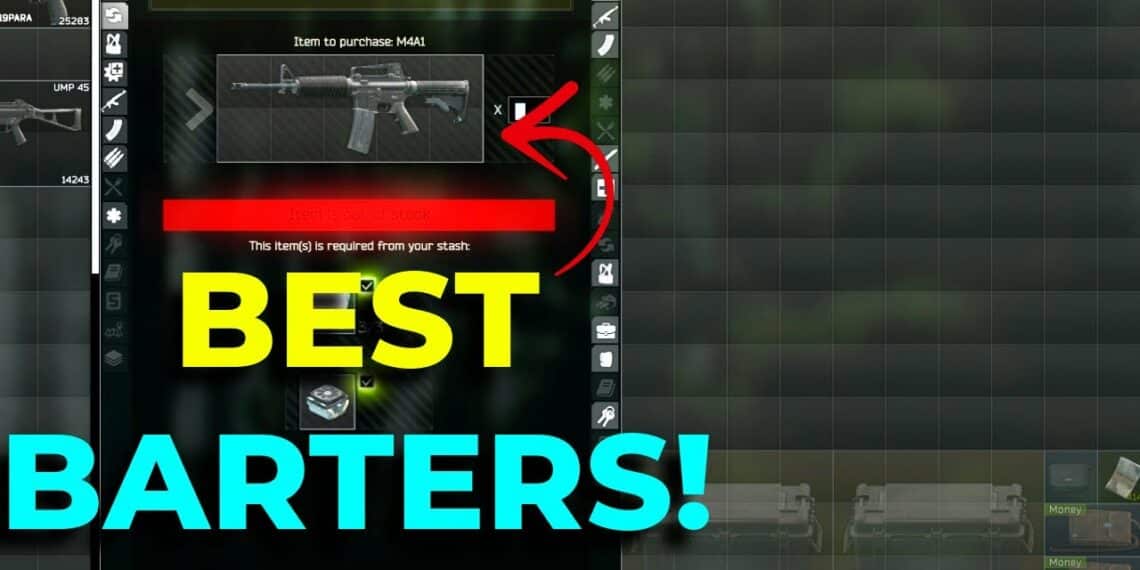 l3l Nova The Best Level 1 Barter Trades in Escape From Tarkov