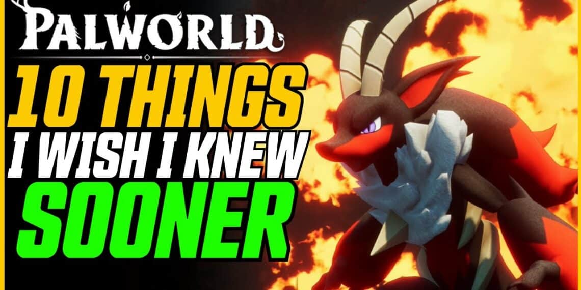 Moxsy 10 Things I Wish I Knew Sooner in Palworld