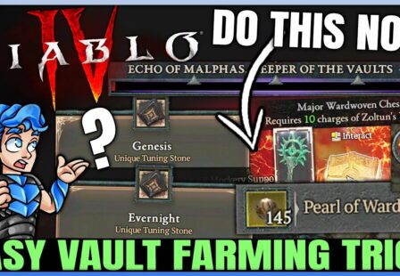 ragegamingvideos diablo 4 how to break vaults infinite legendaries nightmare vault echo of malphas guide