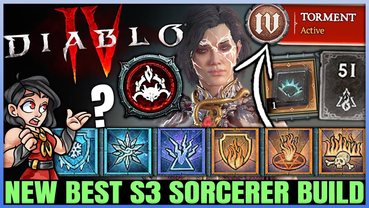 highest damage sorcerer build diablo 4 season 3