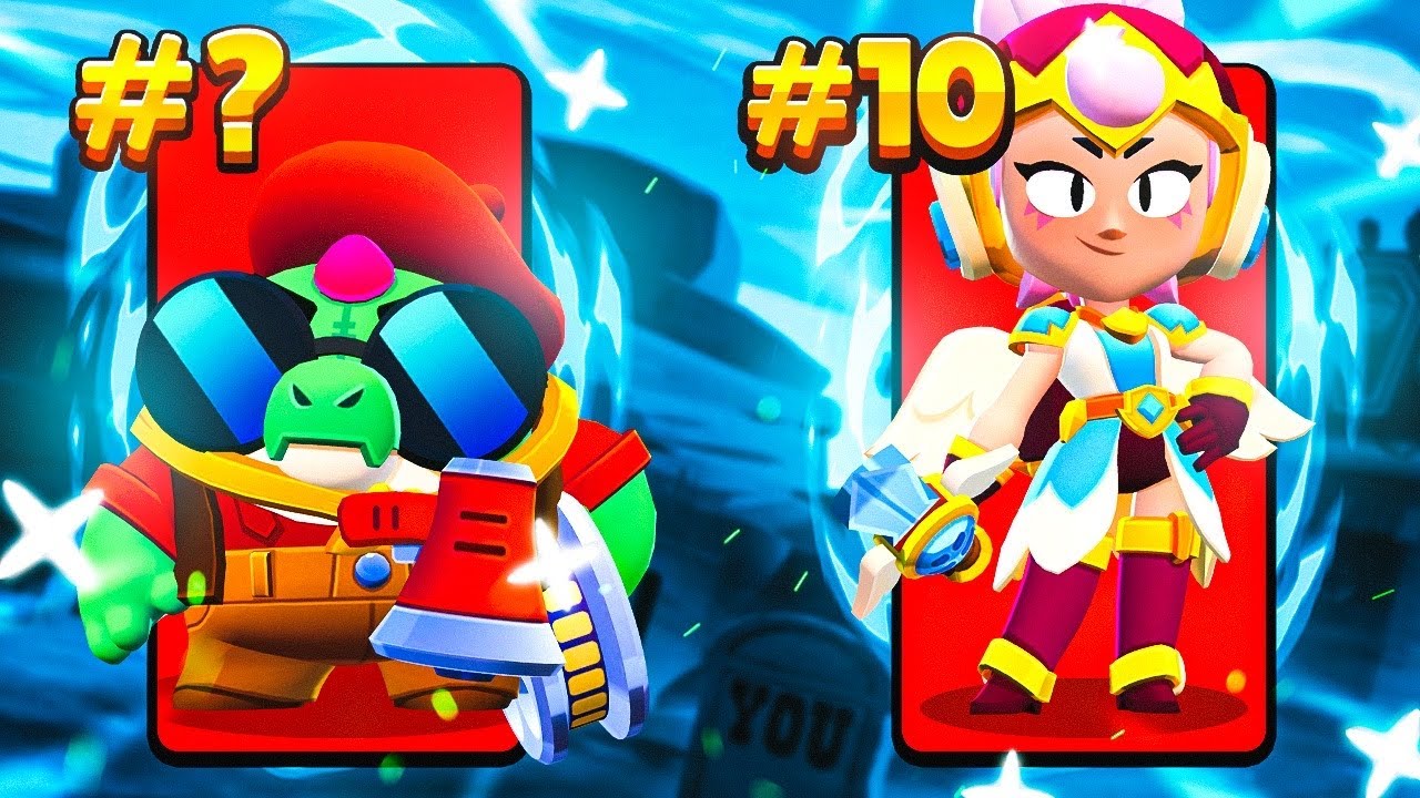 SpenLC Brawl Stars Ranking the Mythic Brawlers from Worst to Best