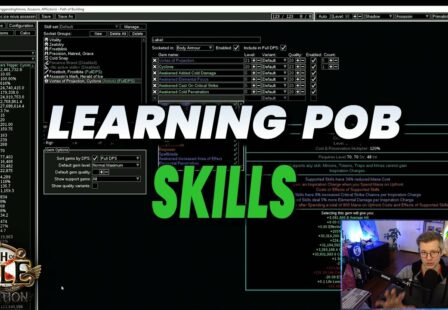 subtractem how to use the skills tab in path of building