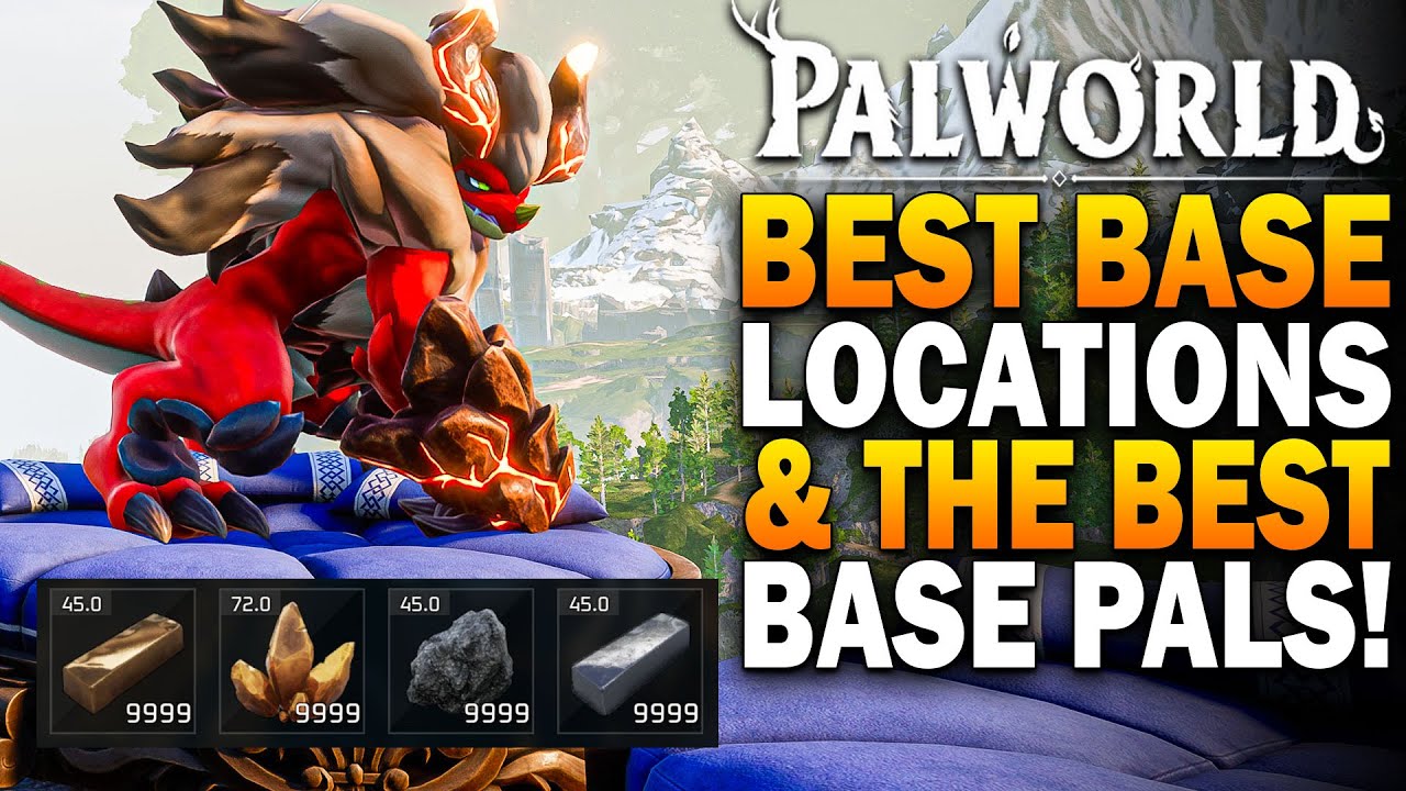 TagBackTV Palworld The Best Base Locations AND BEST PALS! Palworld Best Ore & Ingot Farm Guide