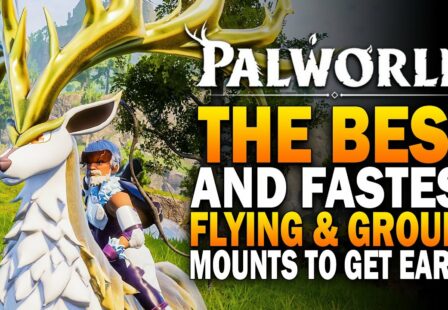 tagbacktv the fastest flying ground mount pals in palworld