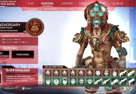 thordan smash apex legends new year 4 anniversary collection event