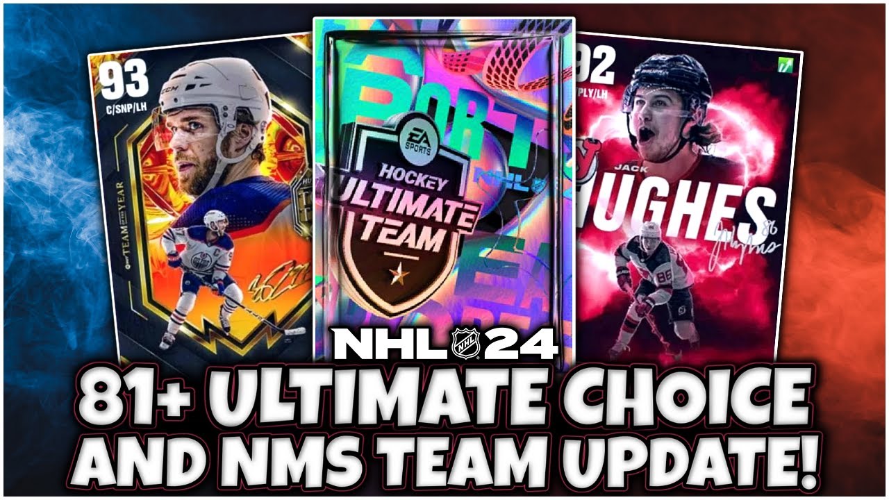 Thrash94Gaming NHL 24 Ultimate Choice Pack Opening and Team Update