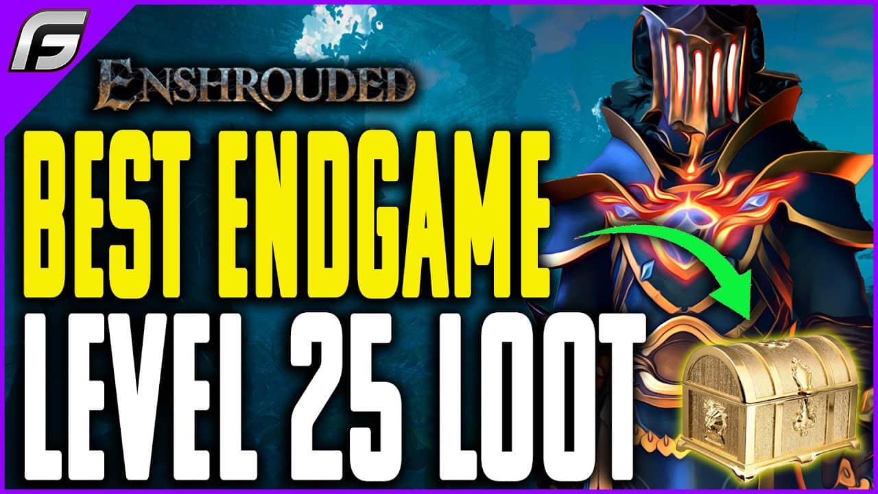 GamerFuzion: Enshrouded Best LEGENDARY ENDGAME LEVEL 25 FARMING - All