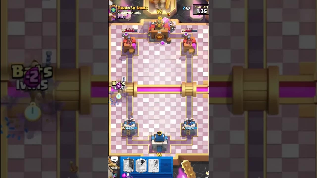 Ian77 Clash Royale Domination PROS With MID LADDER Decks 😂