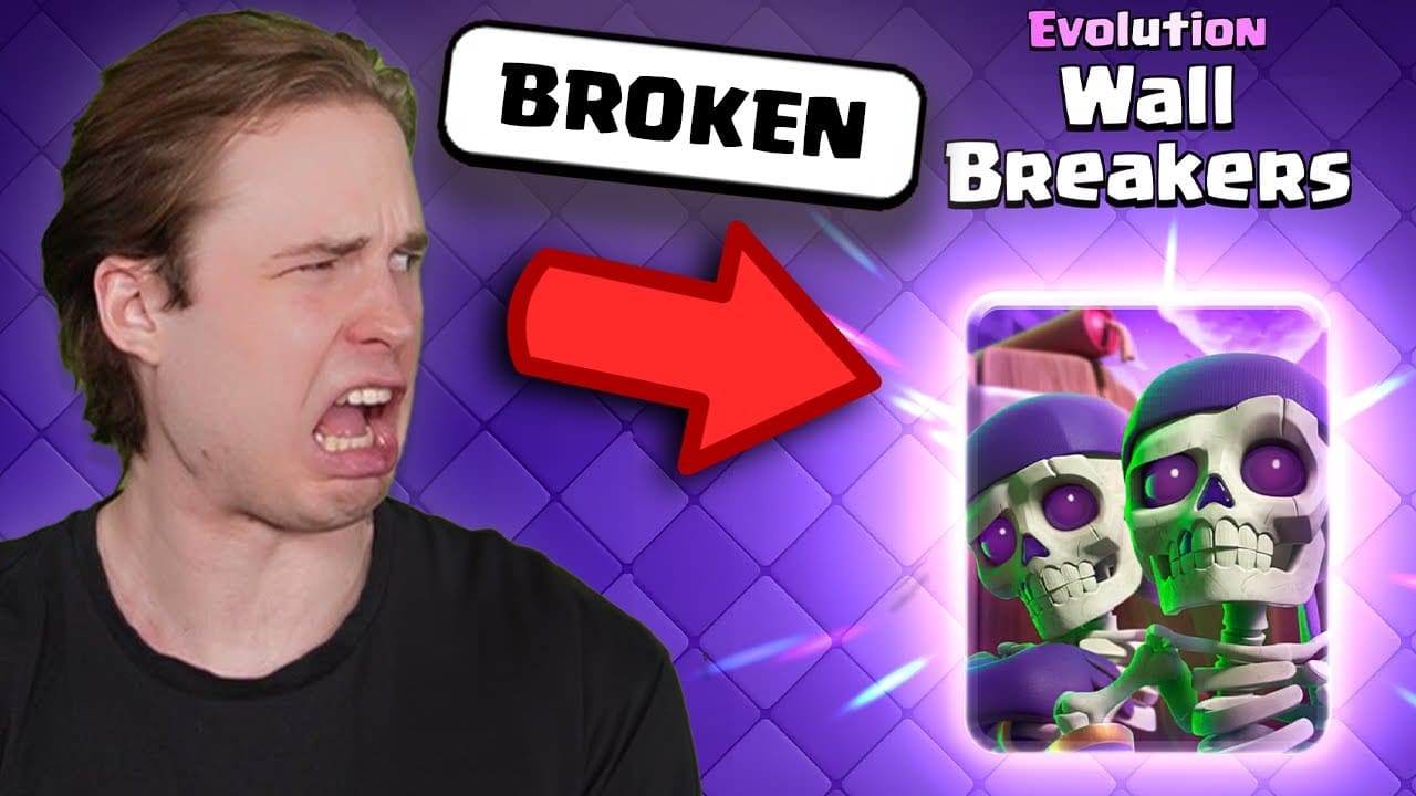 JuicyJ Clash Royale Evo Wall Breakers are GAME BREAKING