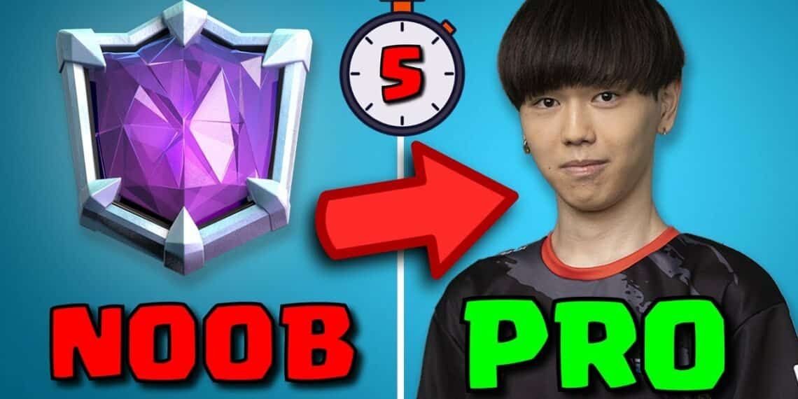 JuicyJ Clash Royale From NOOB to PRO in 5 Hours