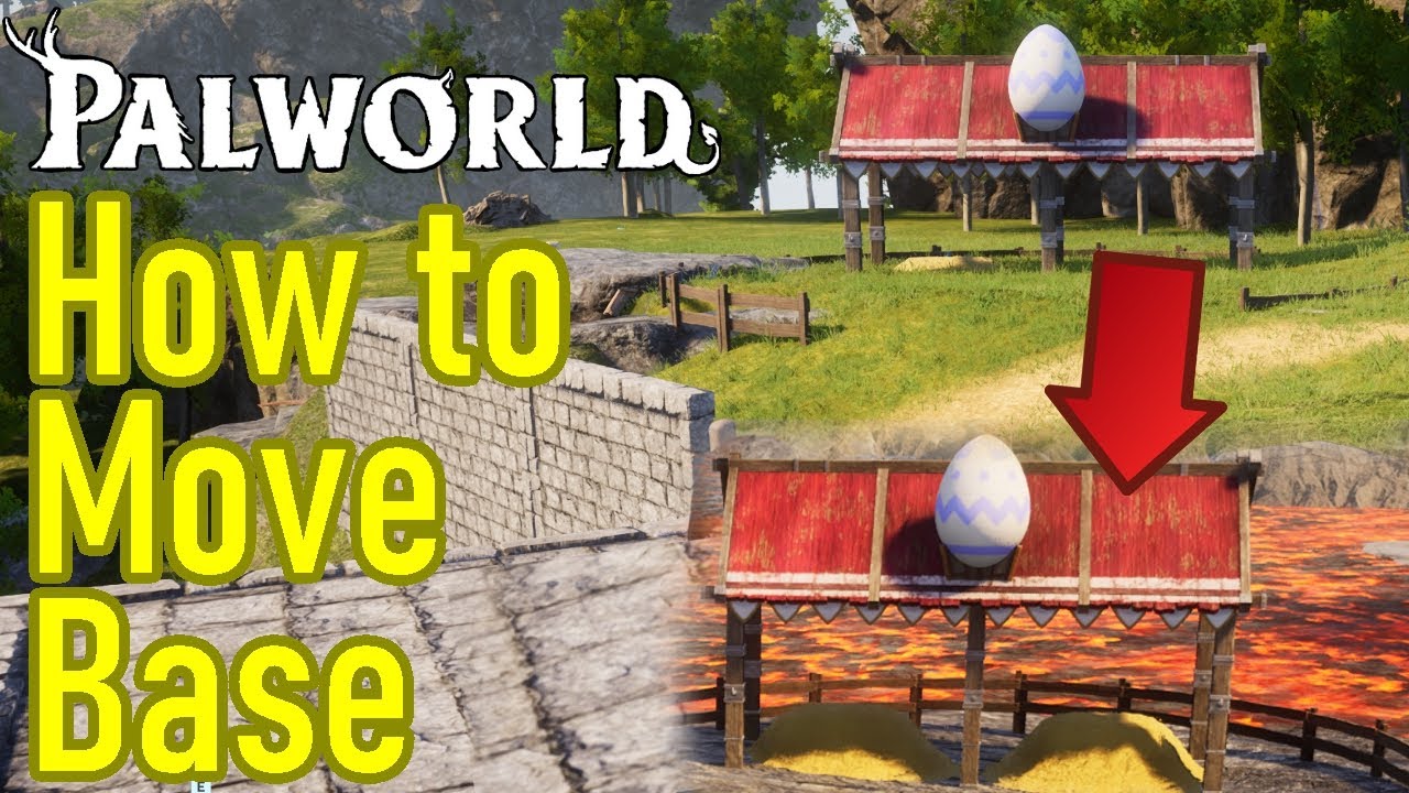 Kibbles Gaming: How to Easily Move Your Base in Palworld