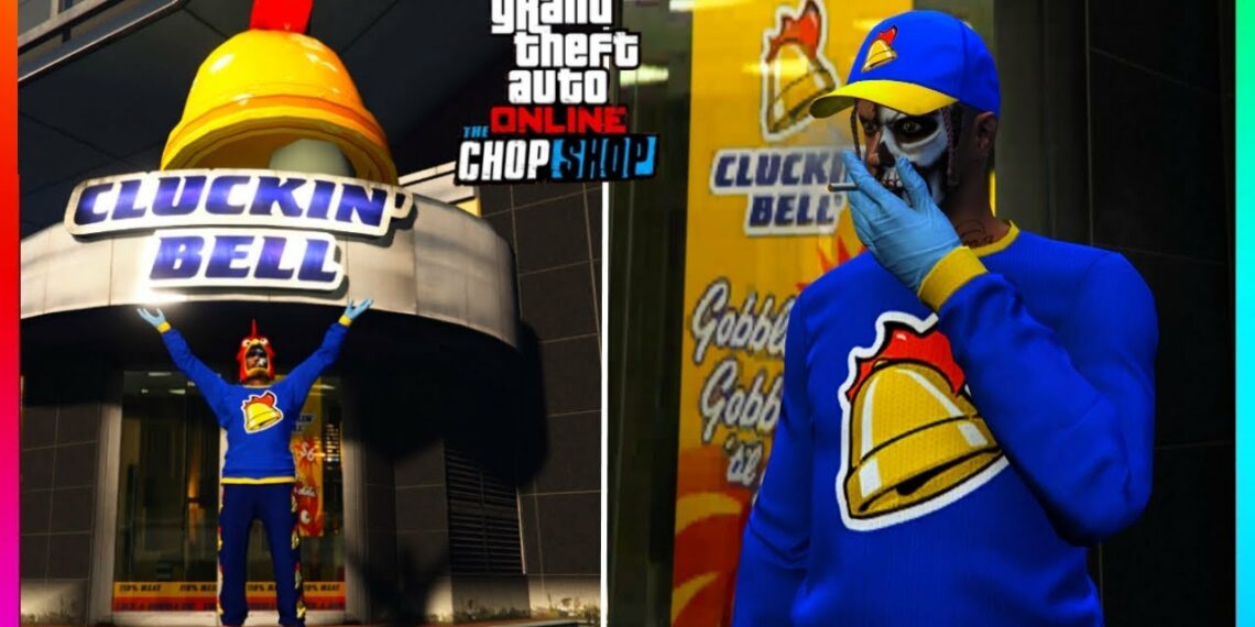 LaazrGaming Exploring the New Cop Heist, Cluckin Bell Outfit, and Interceptor Police Car in GTA
