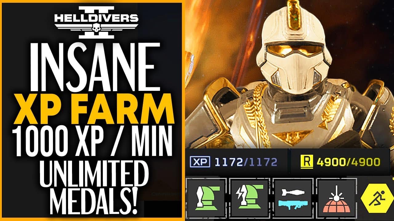 MillGaming Helldivers 2 Best XP Farm How to Rank Up Fast