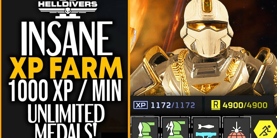 MillGaming Helldivers 2 Unlimited XP and Medals Farming Guide