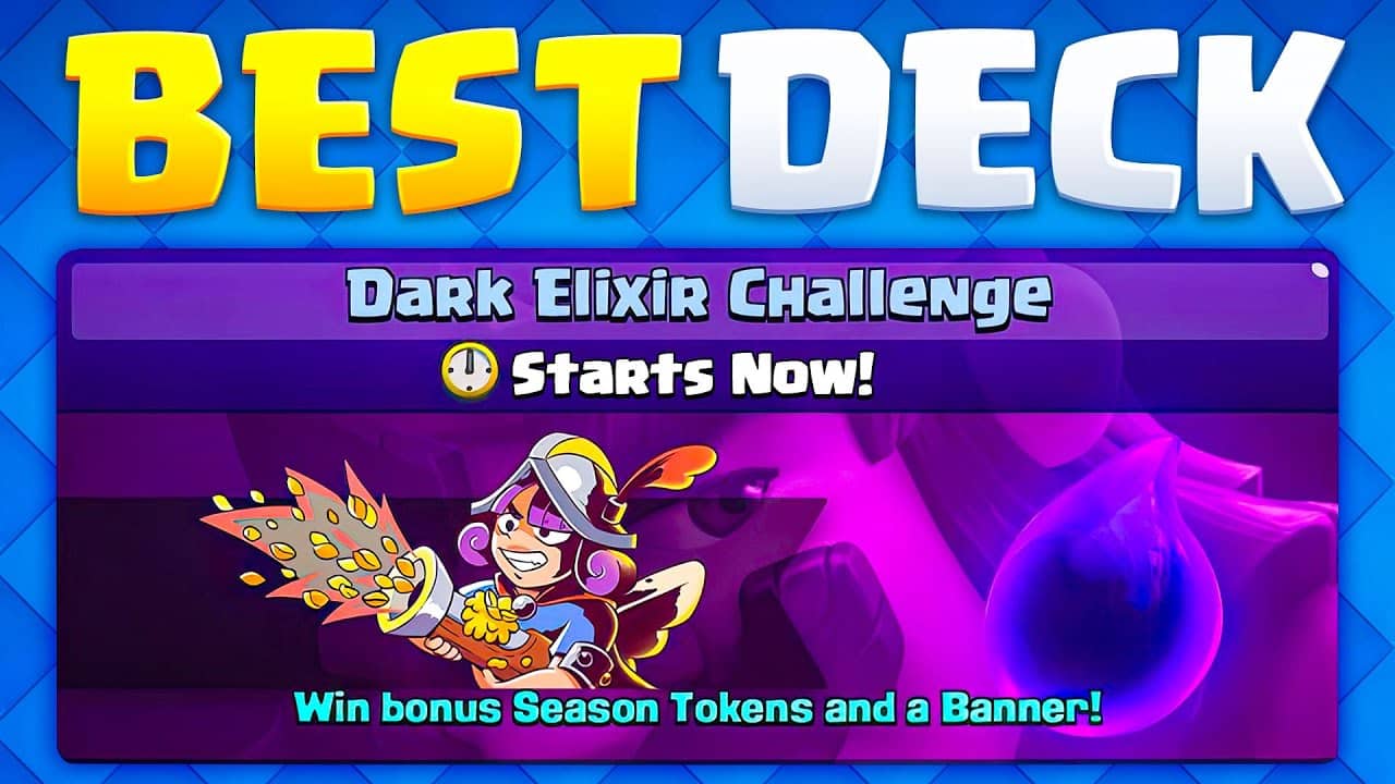 mortenroyale[ENG] Master the Dark Elixir Challenge in Clash Royale