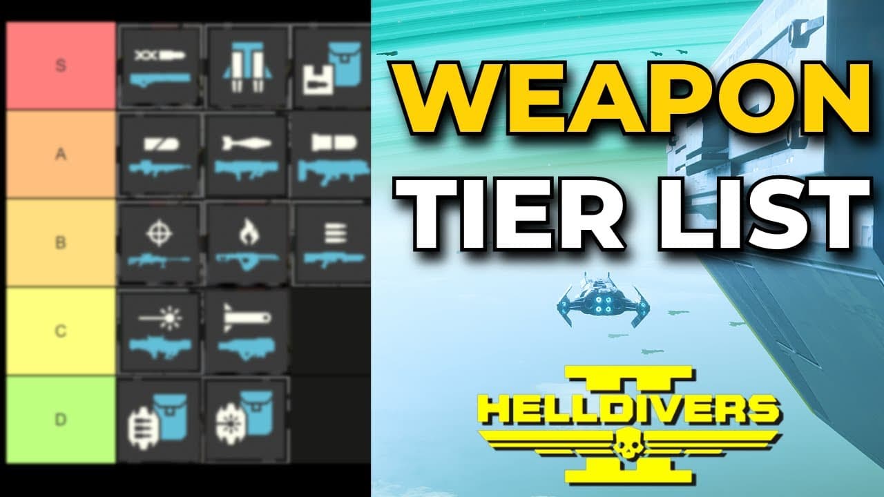 Nova Gaming Helldivers 2 Best Weapon Stratagem Tier List
