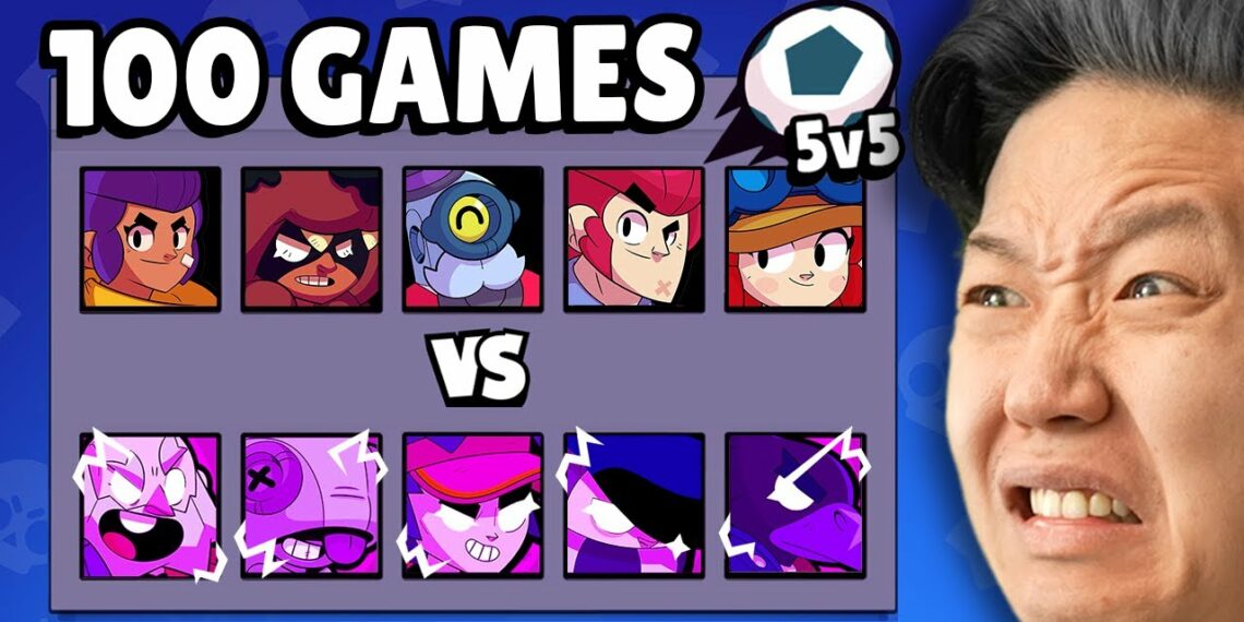 Orange Juice Gaming Conquering 100 Games of 5v5 Brawl Stars